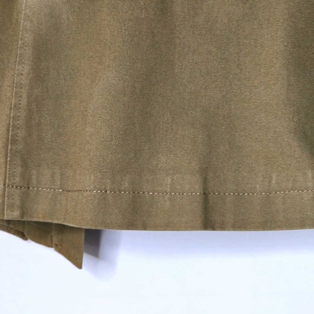 Designer denim jacket size 8/10 camel colour military jacket Morgan De Toi - Picture 9 of 12